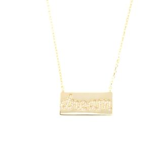 BN!.925 Sterling Silver Gold-plated Dream Necklace